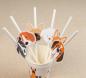 Preview: Hunde Party Trinkhalme - ECO Friendly